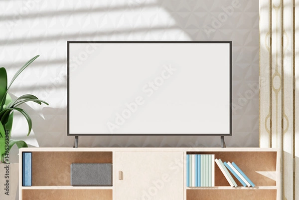 Fototapeta Tv Mockup. 3D Render