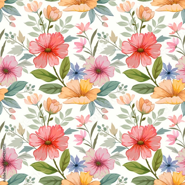 Fototapeta Flowers pattern1488