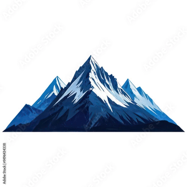 Fototapeta Mountain Peaks, Generative AI