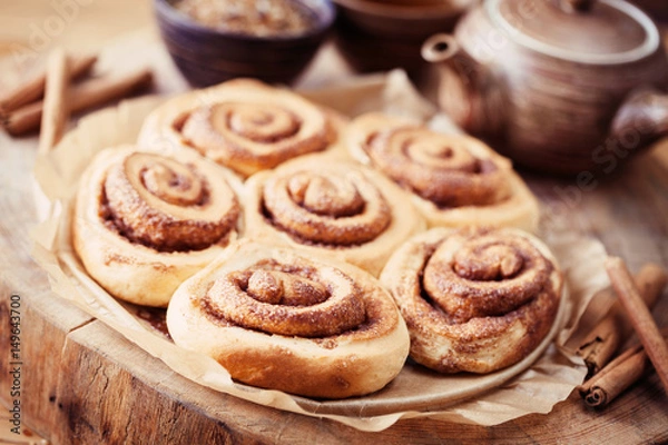Fototapeta cinnamon rolls