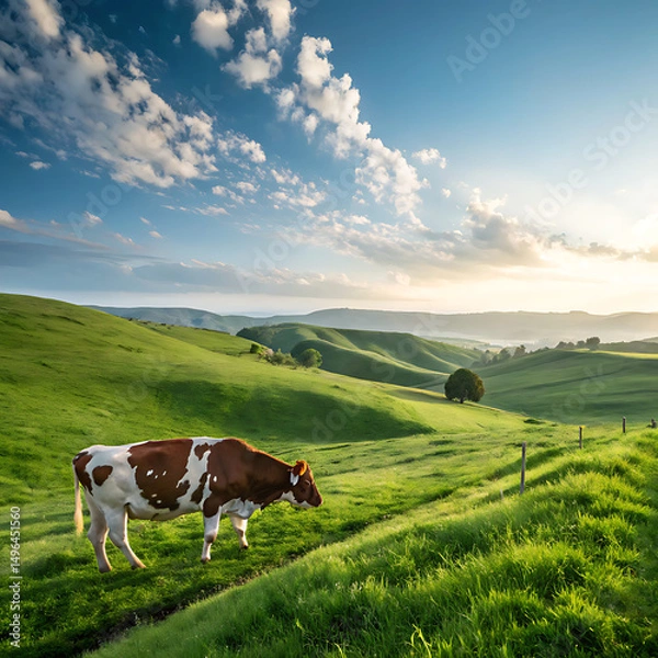Obraz cow image