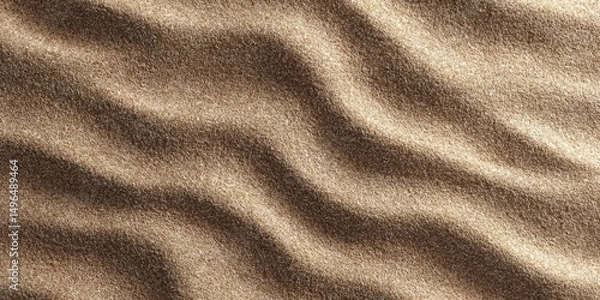 Fototapeta Close Up Texture of Natural Sand Wave Patterns