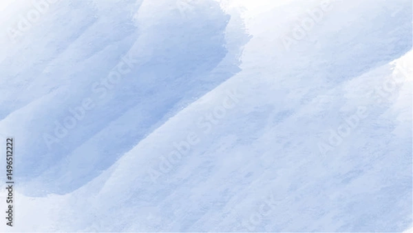Fototapeta Blue watercolor background with copyspace for your design. vector.