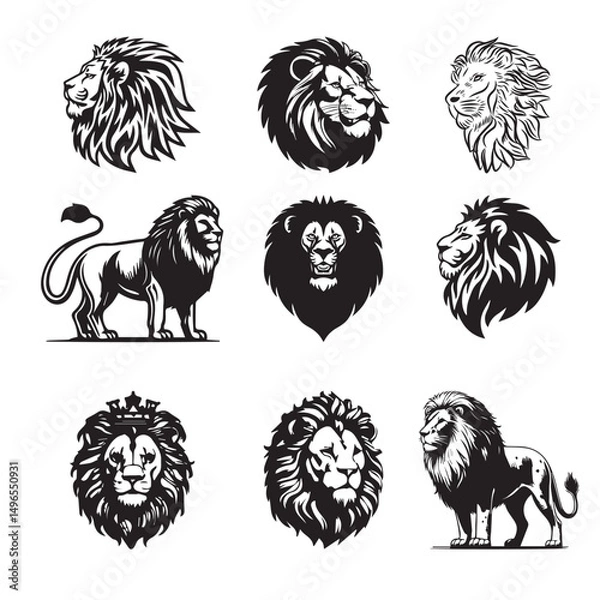 Obraz Lion vector