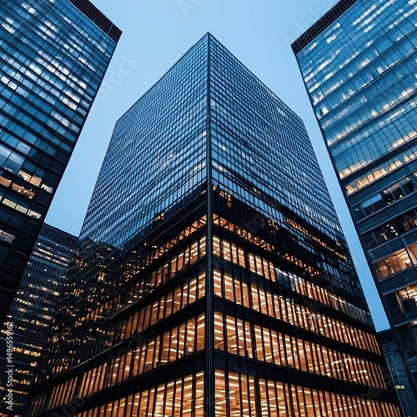 Fototapeta Corporate tax solutions shown with businesses using specialized software, tax advisors, and compliance strategies to optimize financial management, minimize liabilities