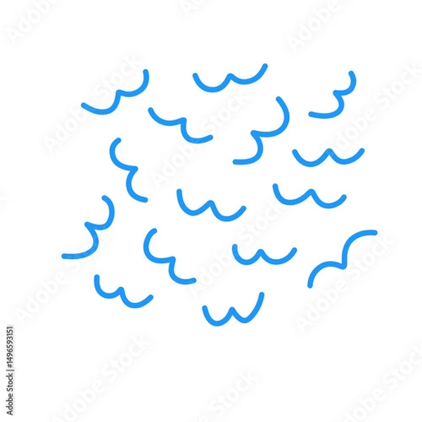 Fototapeta wave pattern background