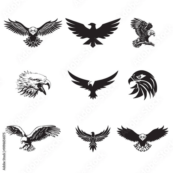 Obraz eagle vector