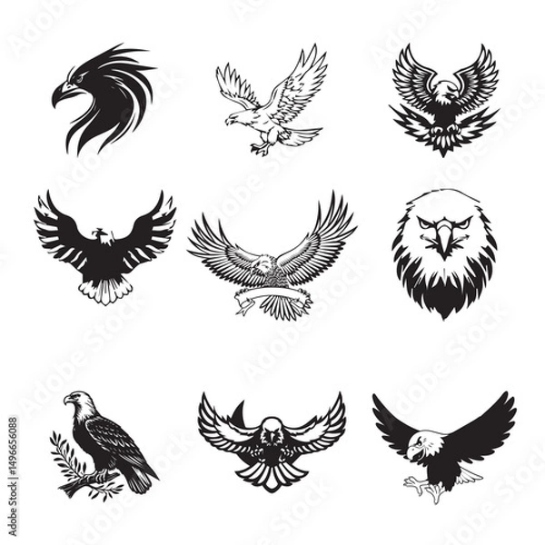 Obraz eagle vector