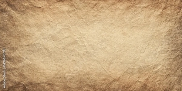 Fototapeta Textured aged vintage paper background with creases