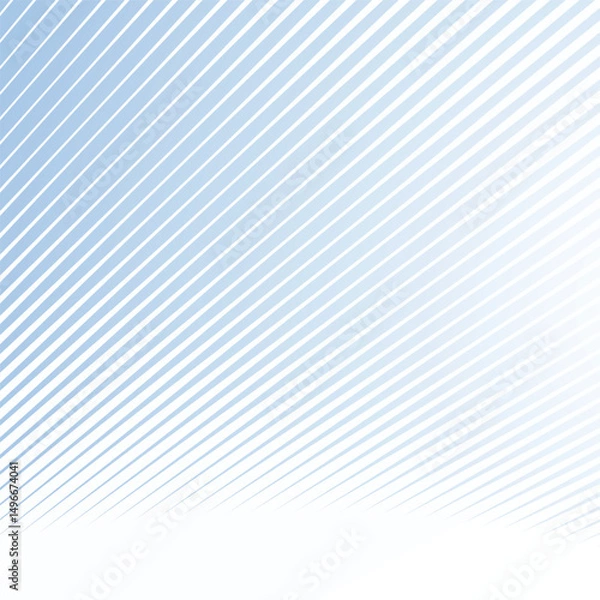 Fototapeta Pastel blue gradient stripes line seamless pattern background