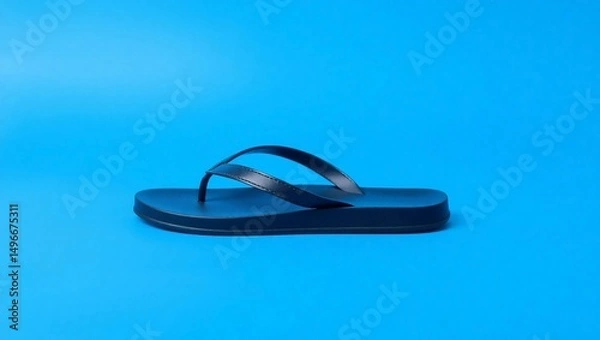 Obraz blue flip flops