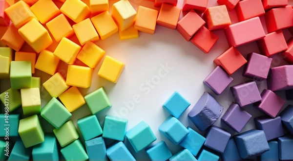 Fototapeta abstract colorful background
