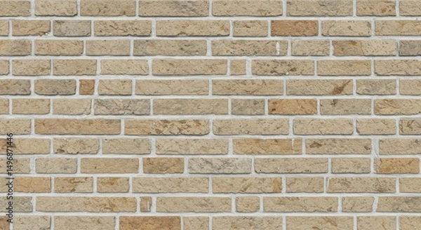 Obraz Tan Brick Wall Texture