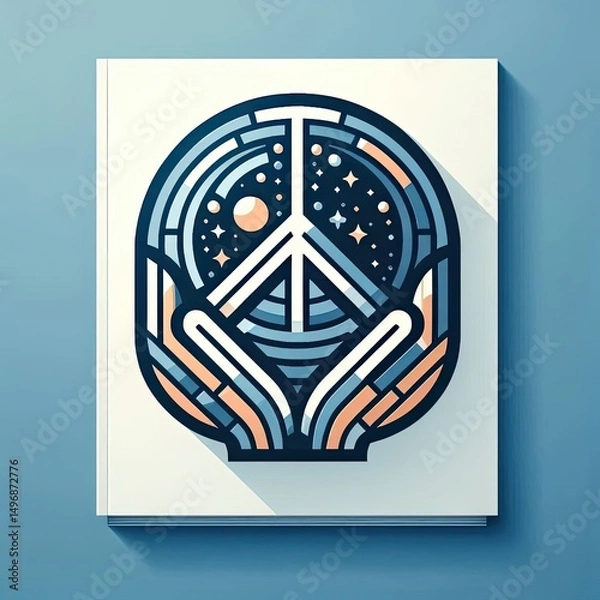 Fototapeta International Day of Peace (September 21): Dedicated to world peace and specifically the absence of violence, such as might be occasioned by a temporary ceasefire in a combat zone, for purposes of hum