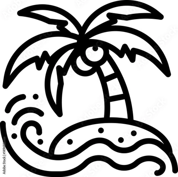Obraz Tropical Island