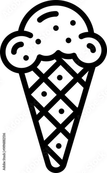 Obraz Ice Cream Cone