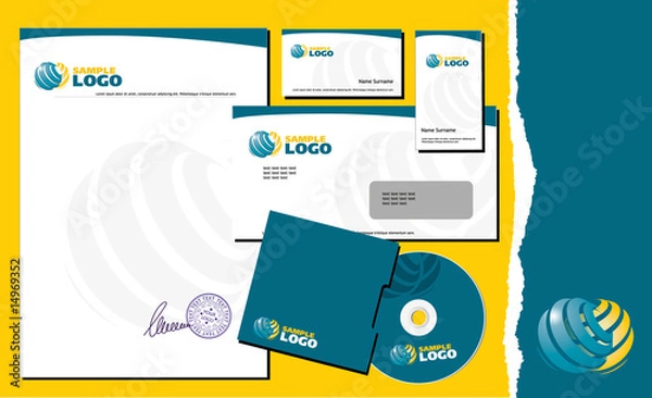 Obraz identity template