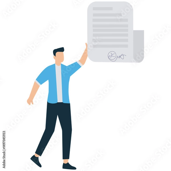 Fototapeta Effective Work Delegation in the Workplace