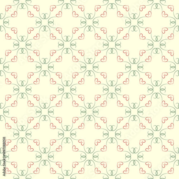 Fototapeta Abstract seamless pattern