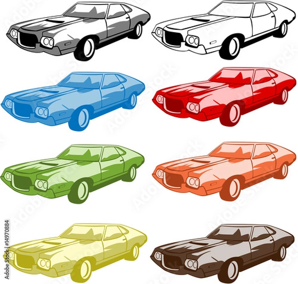 Obraz sport car collection