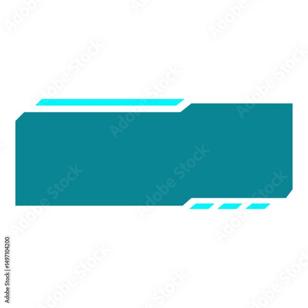 Fototapeta Aesthetic Hud