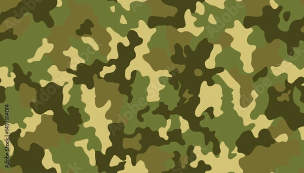 Obraz seamless camouflage pattern for hunting apparel
