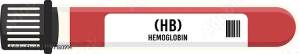 Obraz HB  hemoglobin