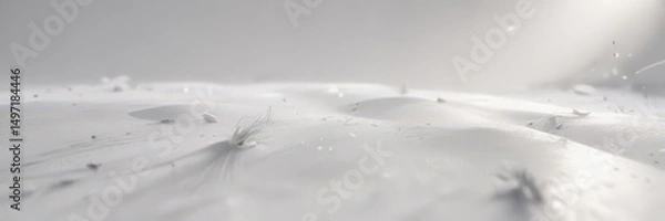 Obraz Subtle white texture, soft light, delicate shadows, ethereal feel,  canvas,  ethereal,  fog