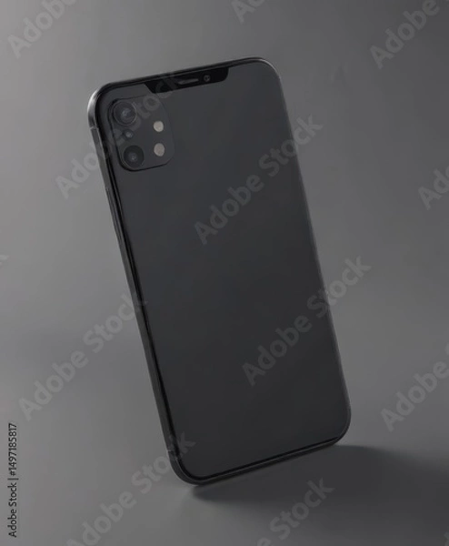 Obraz Versatile smartphone mockup, featuring easily changeable background ,  preview,  realistic