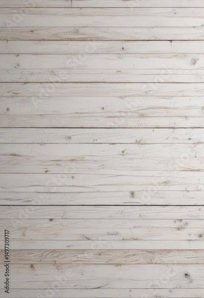 Obraz Whitewashed wood paneling, distressed surface, worn, distressed