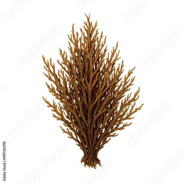Obraz dry grass isolated isolated on transparent or white background png