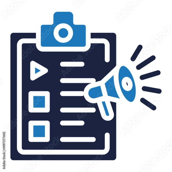 Obraz Content marketing icon