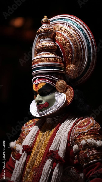 Obraz kathakali face
