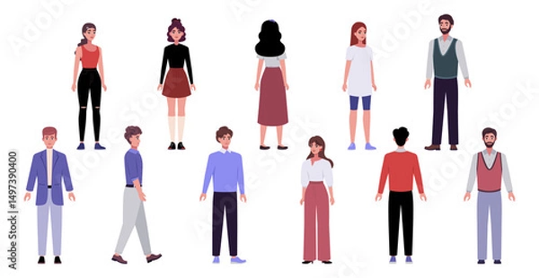 Obraz 10 - Different views of people