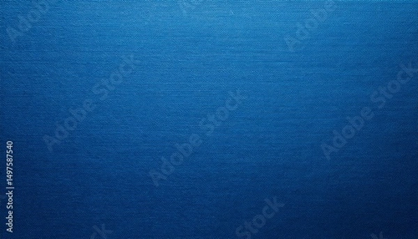Fototapeta texture of blue color a brushed paper sheet