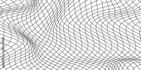 Fototapeta Mesh texture for fishing nets. Seamless pattern for sportswear or soccer goal, volleyball net, basketball hoop, hockey, athletics. Abstract net background for sports