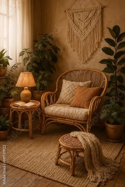 Fototapeta living room interior