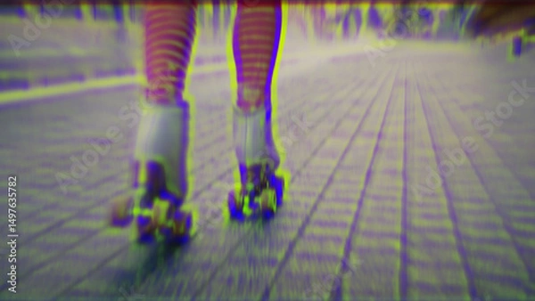 Fototapeta Zoom Shake Effects