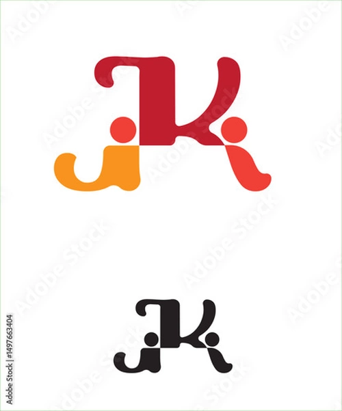 Fototapeta Modern Minimal Logo Design, Creative Logo for Branding, Editable single and clean logos	