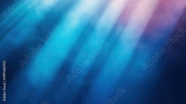 Fototapeta Vibrant abstract light beams in motion, evoking energy and rhythm