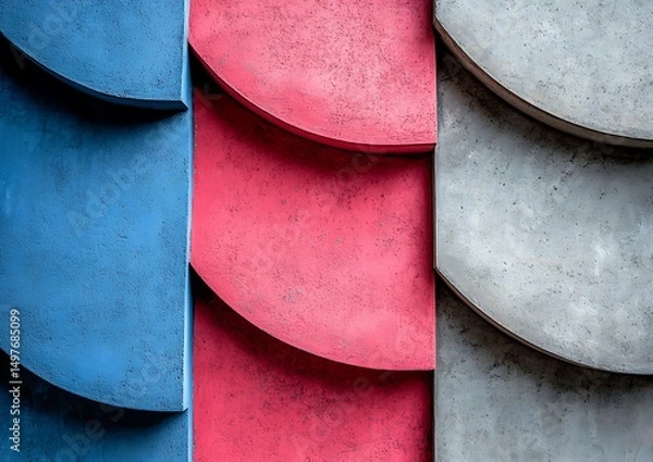 Fototapeta Abstract colorful textured wall