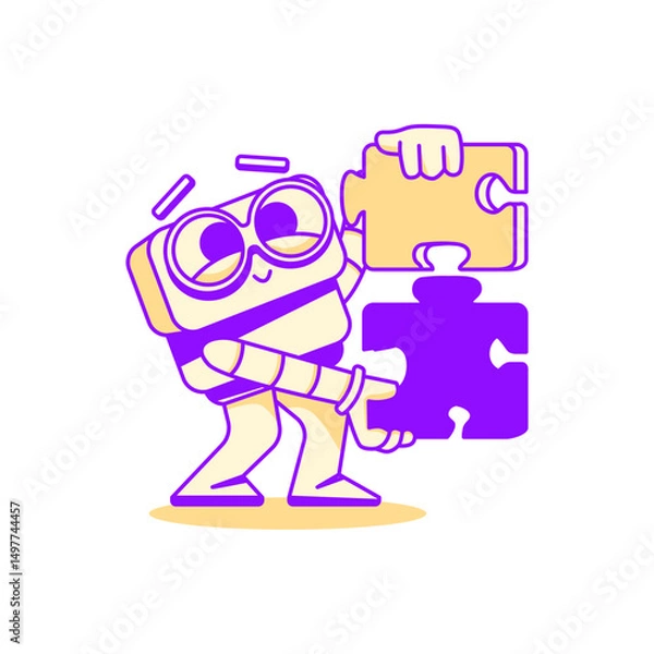 Obraz Puzzle selection