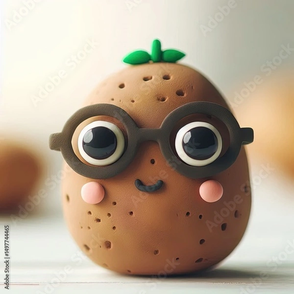 Obraz potato cartoon character