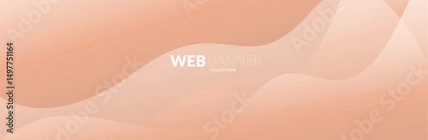 Fototapeta abstract background with waves