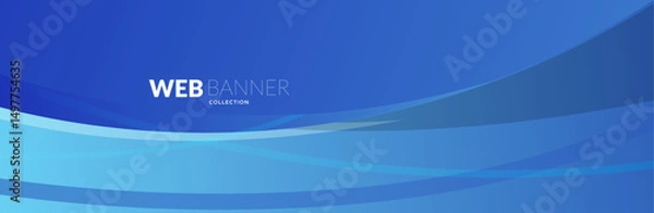 Fototapeta abstract blue background with lines