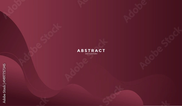 Fototapeta abstract background with red wave