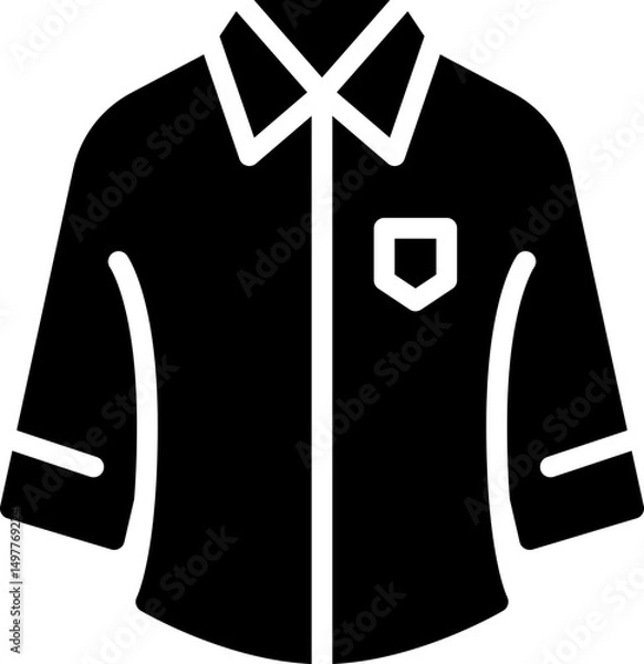 Fototapeta Shirt icon
