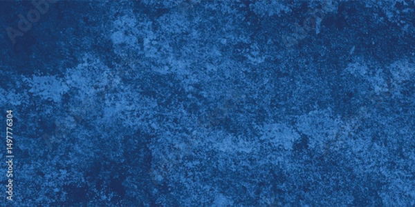 Obraz Artistic impression of blue turbulence with light symbol evoking mystery and nature


