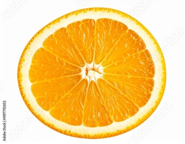 Obraz orange isolated on white background