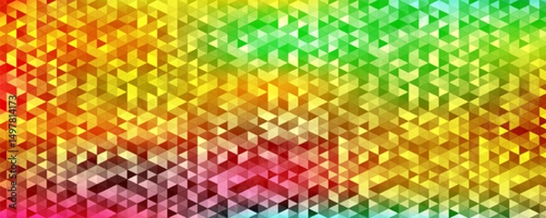 Fototapeta geometric pattern, triangles background, polygonal